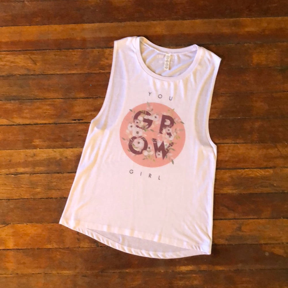 “You Grow Girl” tank top